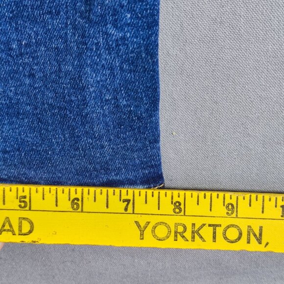 Abercrombie & Fitch jeans men's size 34 denim blue colour straight leg selvedge - Picture 15 of 15